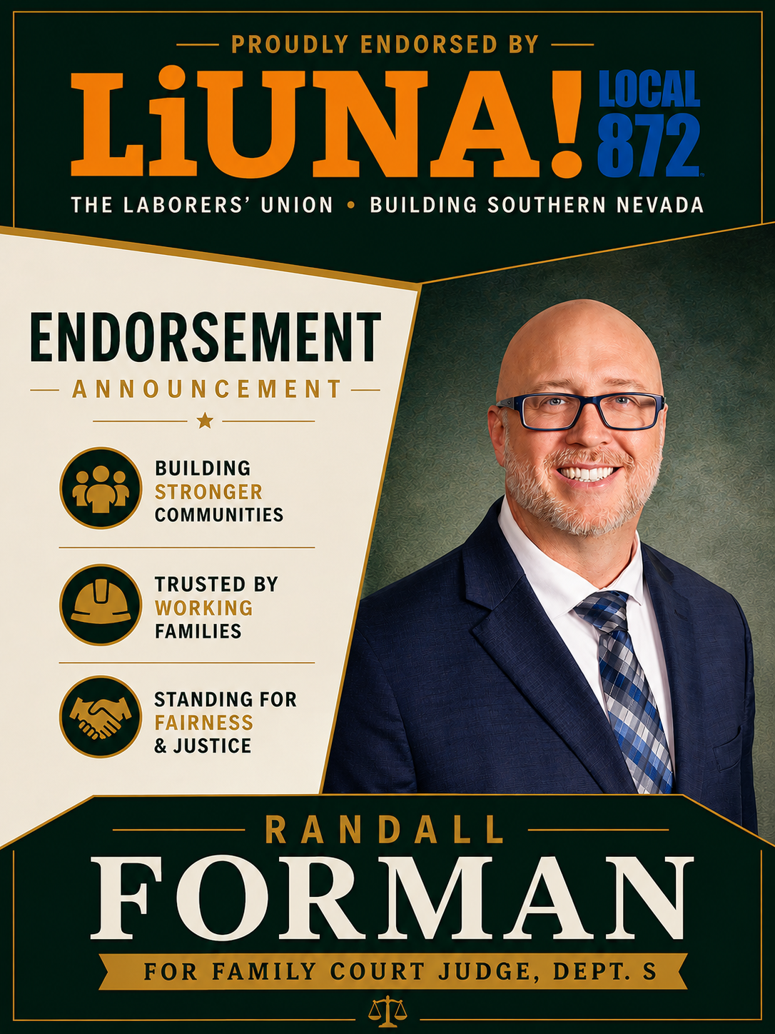LIUNA endorsement